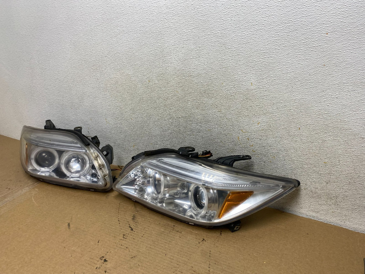 2005 to 2010 Scion Tc Left+Right Side Set Black LED Headlights AH4209 DG2