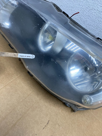 2010-2013 Mitsubishi Lancer Left Driver LH Side Headlight Halogen AD5289 DW4