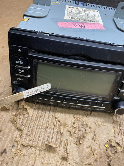 2006 to 2009 Hyundai Azera Audio Equipment Radio Receiver Z9825 DG1