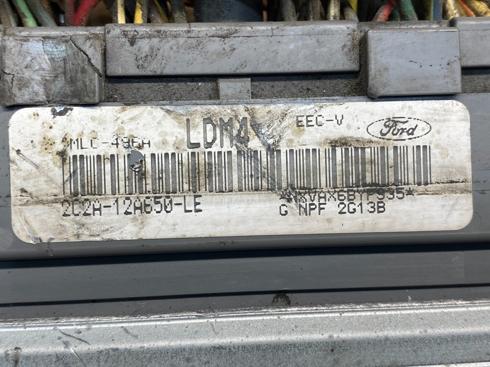 2002 Ford E-Series 5.4L Van Engine Control ECU Computer 2C2A-12A650-LE AF8893 DG2