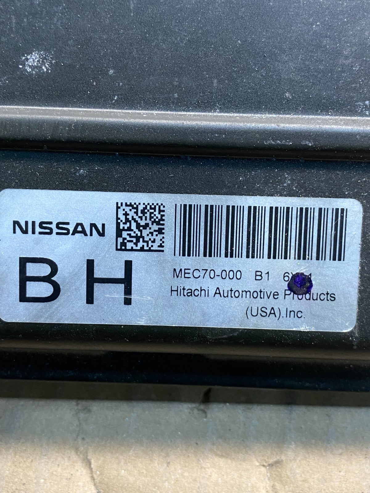 2006 2007 Nissan Pathfinder 4.0L Ecm Ecu Computer Module MEC70-000 B1 AI5001 DG2