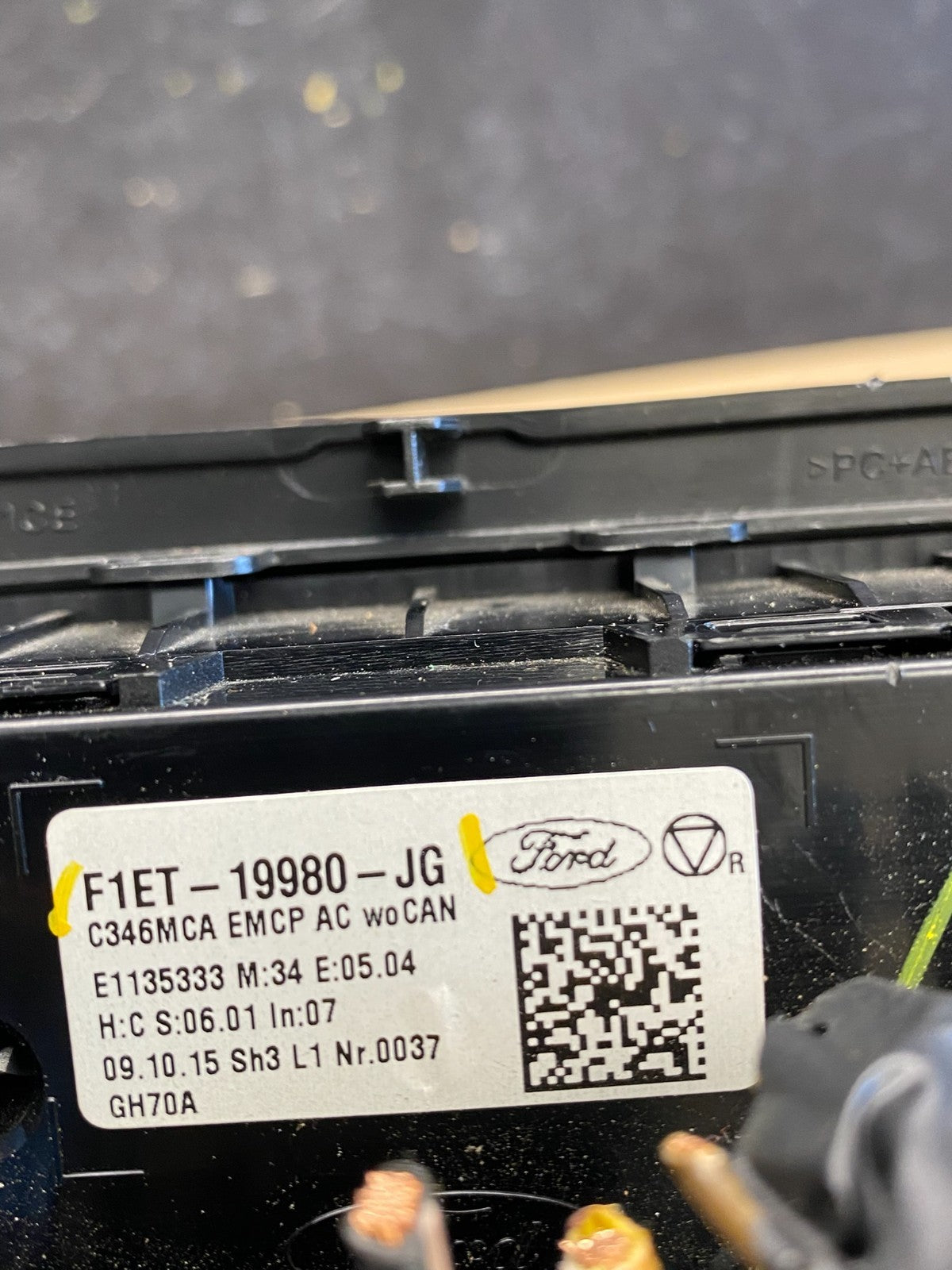 2015 2018 Ford Focus Ac Heater Climate Control Shifter Bezel Trim ac9456 DG5