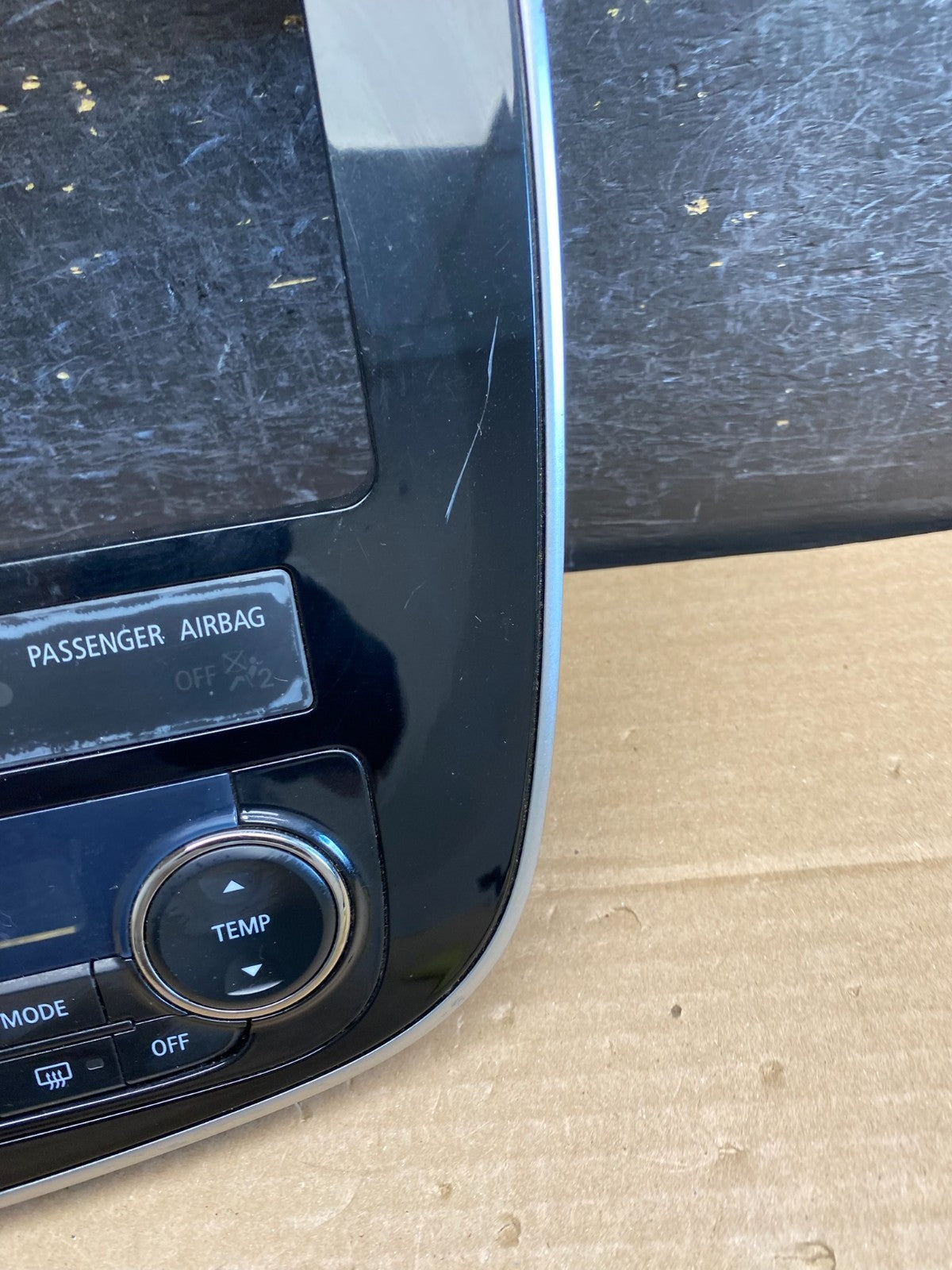 2014-2019 Mitsubishi Outlander Radio A/C Heater Climate Control Bezel AG5291 DG2
