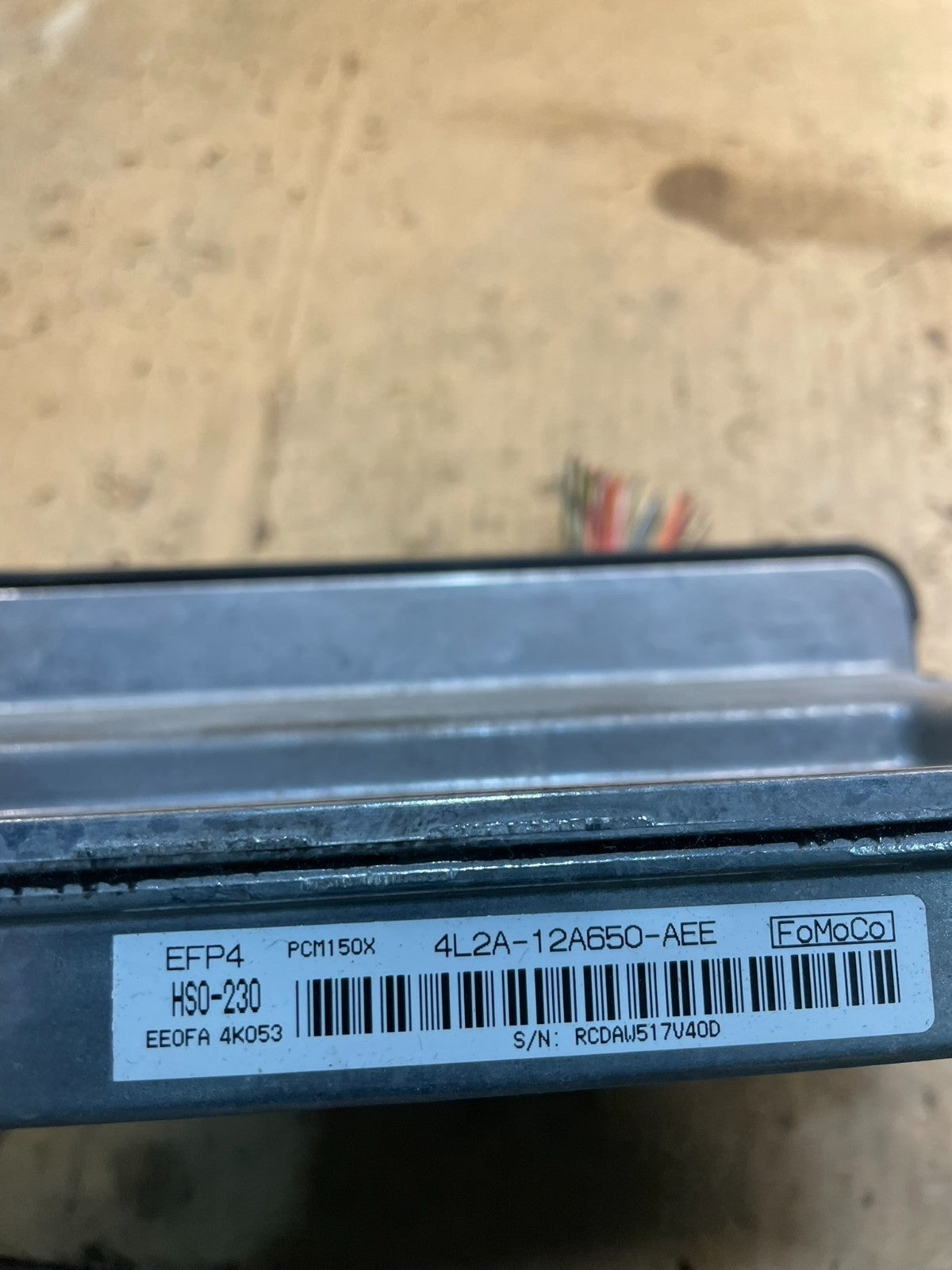 2004 Ford Explorer Mountaineer Engine Control ECU 4l2a-12a650-aee w7443 DG3