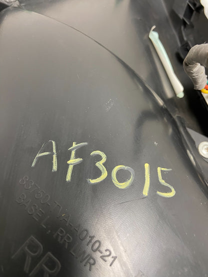 2018-2020 Honda Accord Rear Left Driver LH Side Door Panel AF3015 DG9