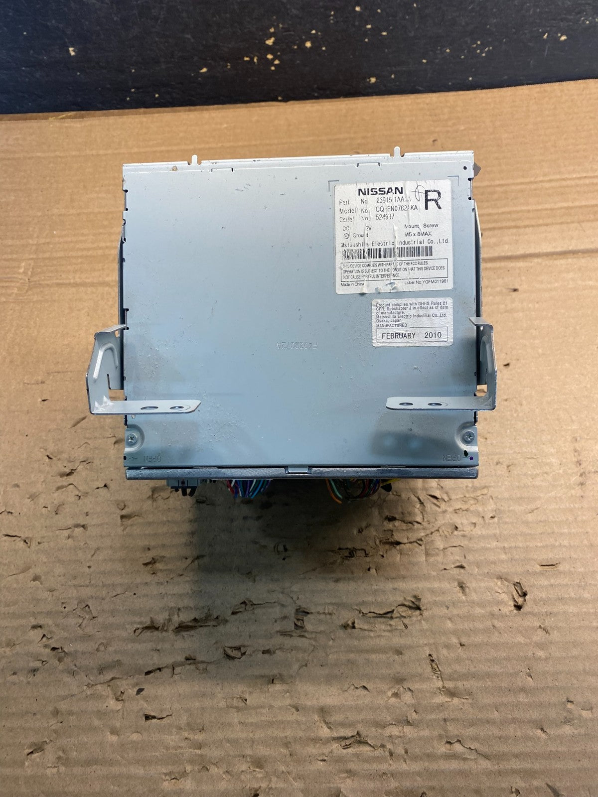 2009-2012 Nissan Murano AM FM CD Player Radio Receiver OEM aa3199 DG3