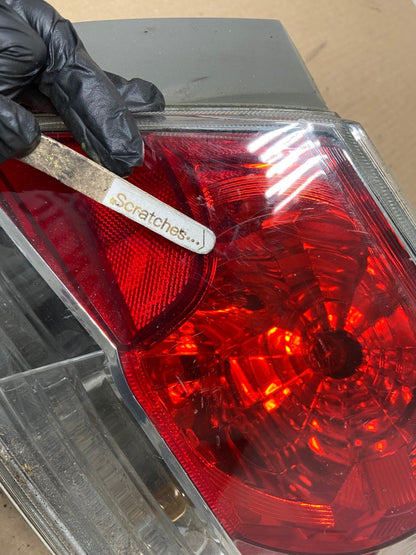 2008 to 2012 Honda Accord Sedan Tail light Right Passenger RH AH5707 LK3
