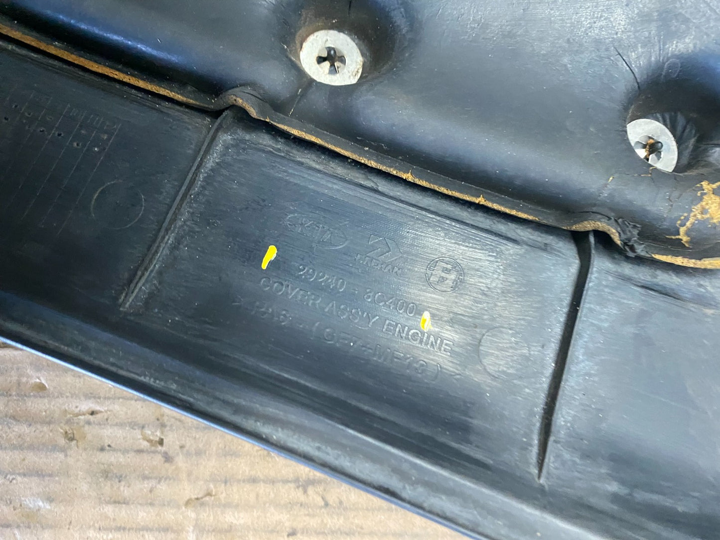 2006 to 2008 Kia Sedona V6 3.8L Engine Motor Cover t6773 DG8