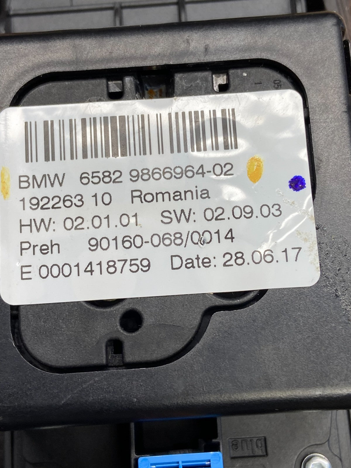 2014 to 2018 BMW F15 F16 X5 X6 Navigation Module 9866964 AI2869 PS4