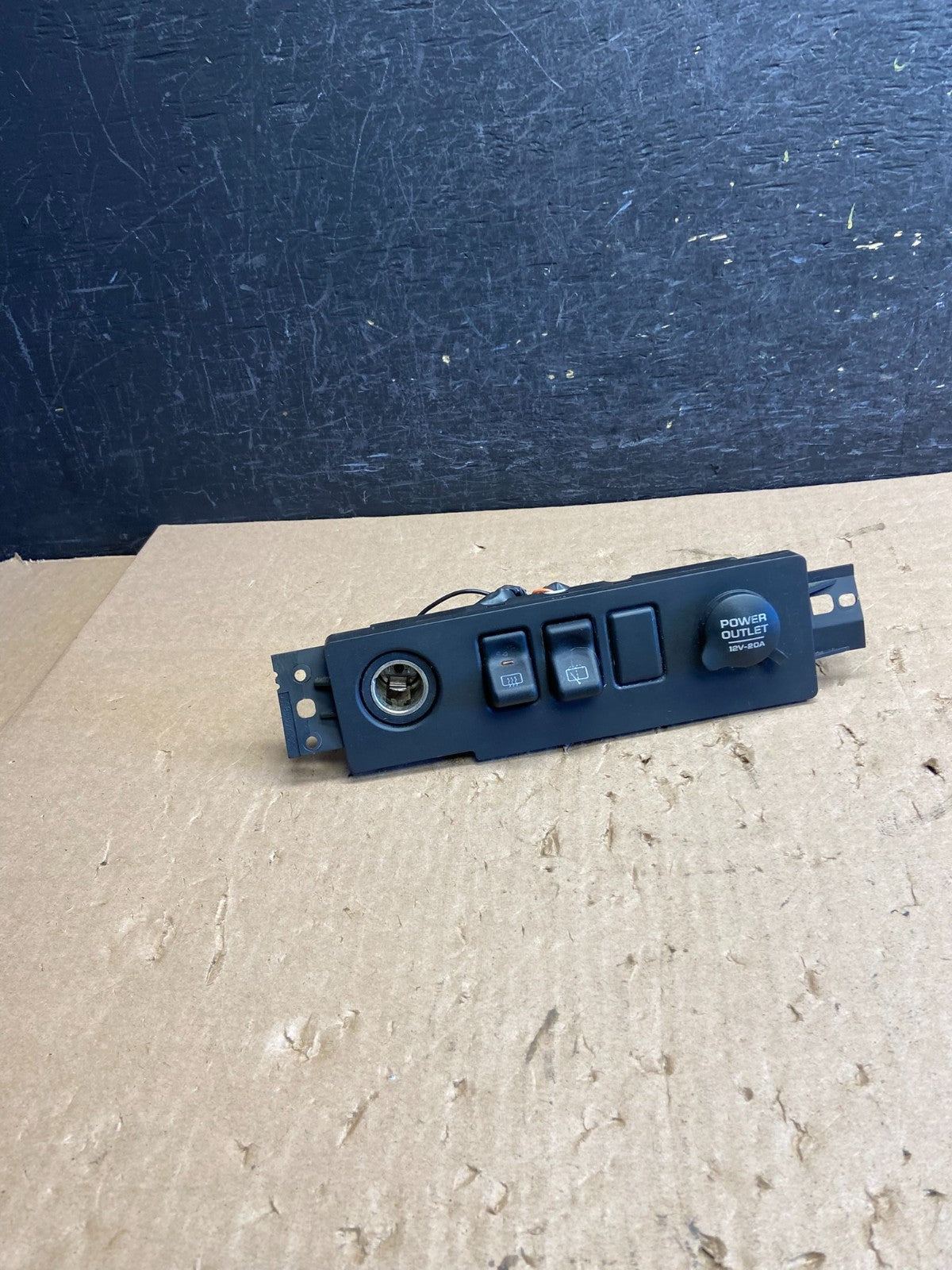 1997 to 2001 Jeep Cherokee XJ Rear Wiper Defrost Fog Light Switch 12v AI3162 PS0