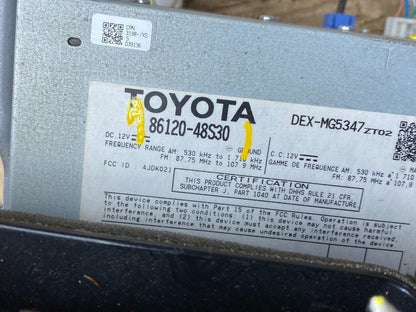2012 - 2014 Lexus RX450H Climate Radio Control Air Vent Panel Bezel V9989 DG7