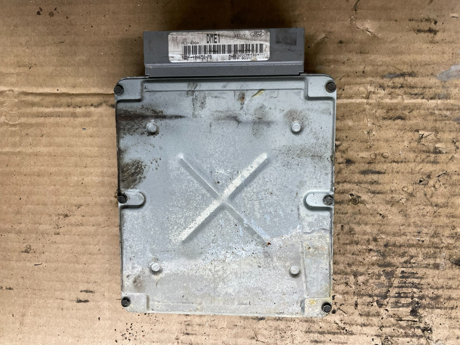 2001 Ford E250 E350 5.4L Van Engine Control Computer 1c2f-12a650-pb O8467 DG0