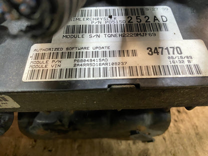 2008 to 2010 Dodge Grand Caravan Engine Computer Module ECM PCM ECU z2477 DG2