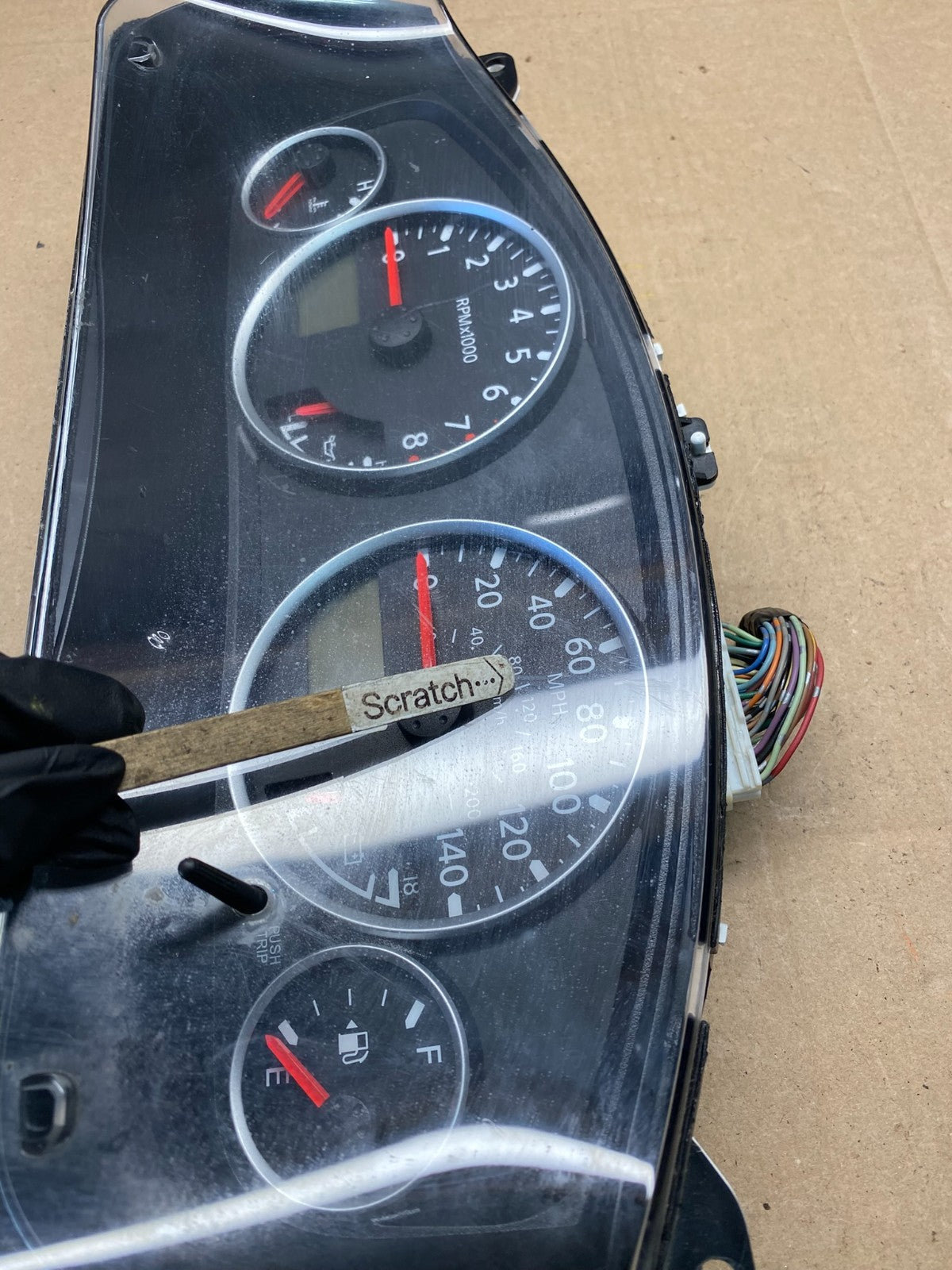 2008 2009 Nissan Pathfinder Speedometer Cluster Gauge OEM R6339 DG1