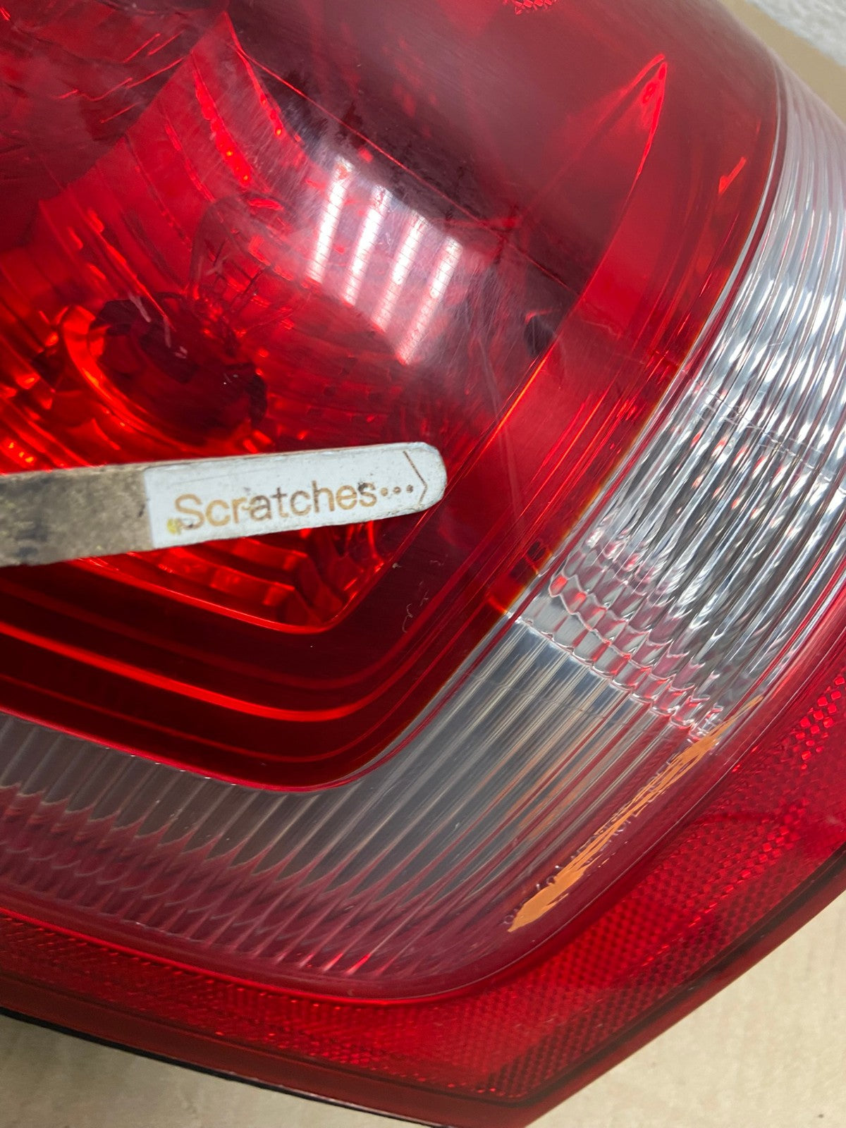 2008 to 2012 Ford Escape Left Driver LH Side Tail Light AI1413 LK3