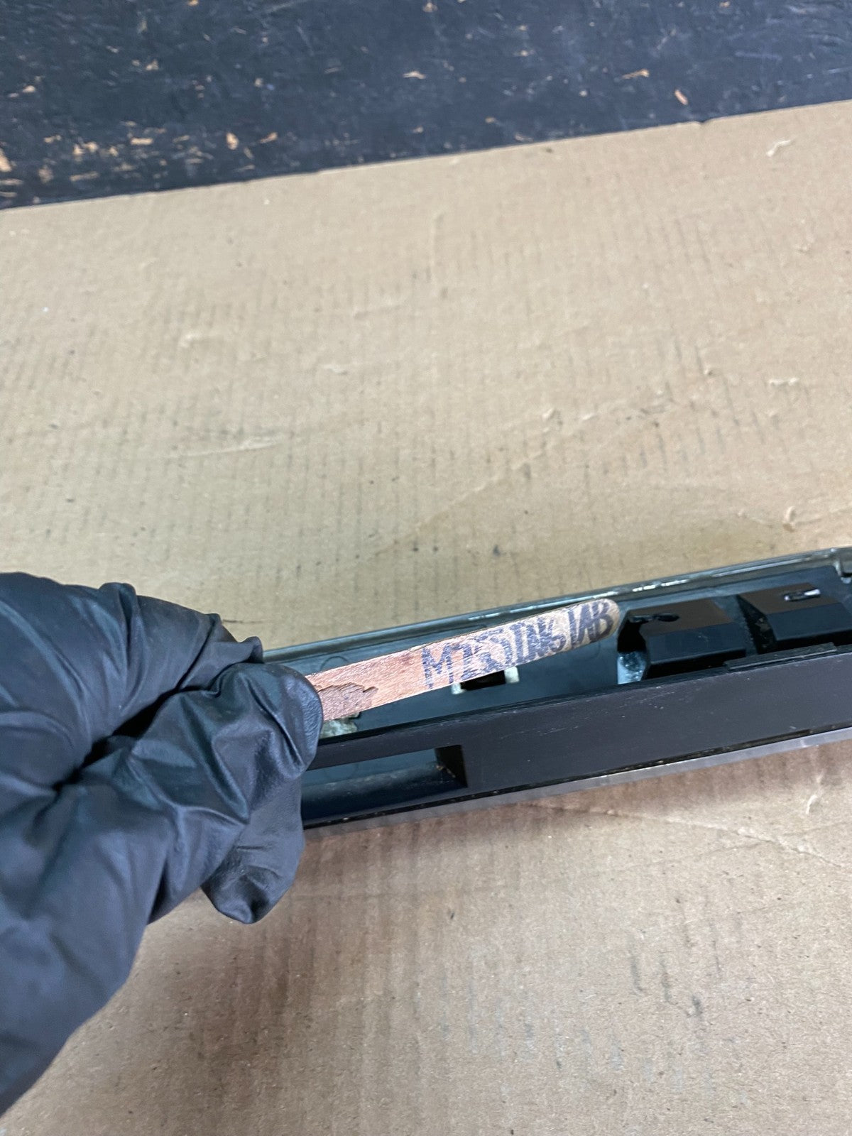 2013 to 2015 Nissan Pathfinder Rear Trunk Liftgate Handle Trim Camera P3990 DG11