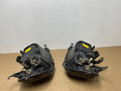 1998 to 2001 Mercedes ML320 ML-Class Left+Right Xenon Black Headlights AB8436 DG13