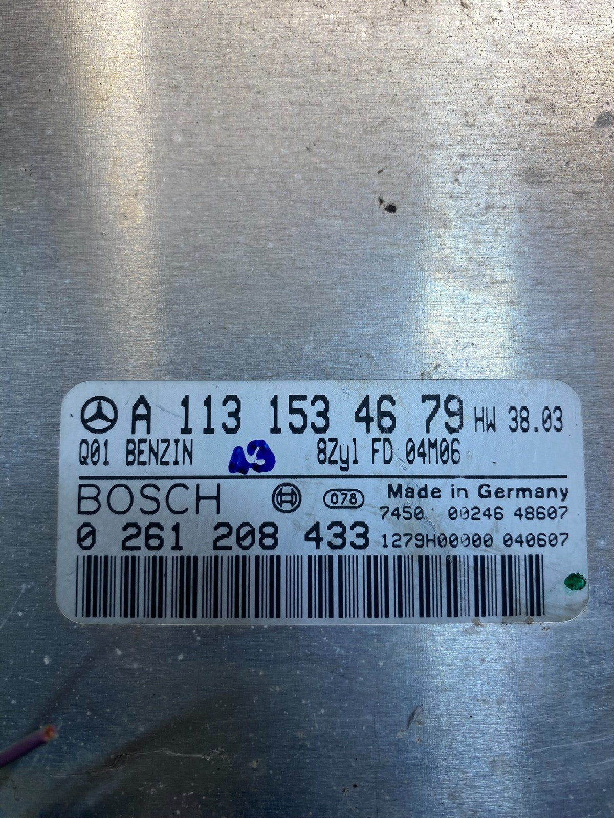 2000 to 2006 Mercedes S430 S500 ECU ECM Engine Control Module Unit OEM ac4430 DG2