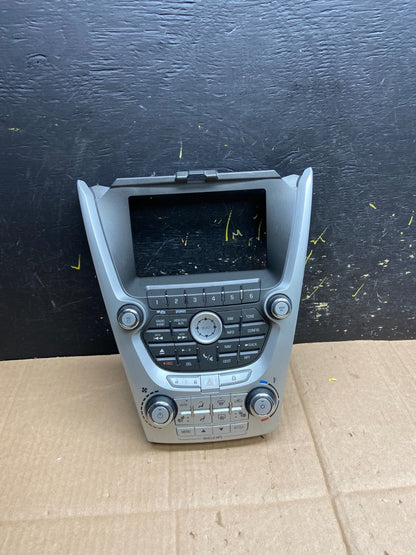 2010-2011 Chevy Equinox Terrain Radio Face Climate Control Panel Bezel AA4779 DG0