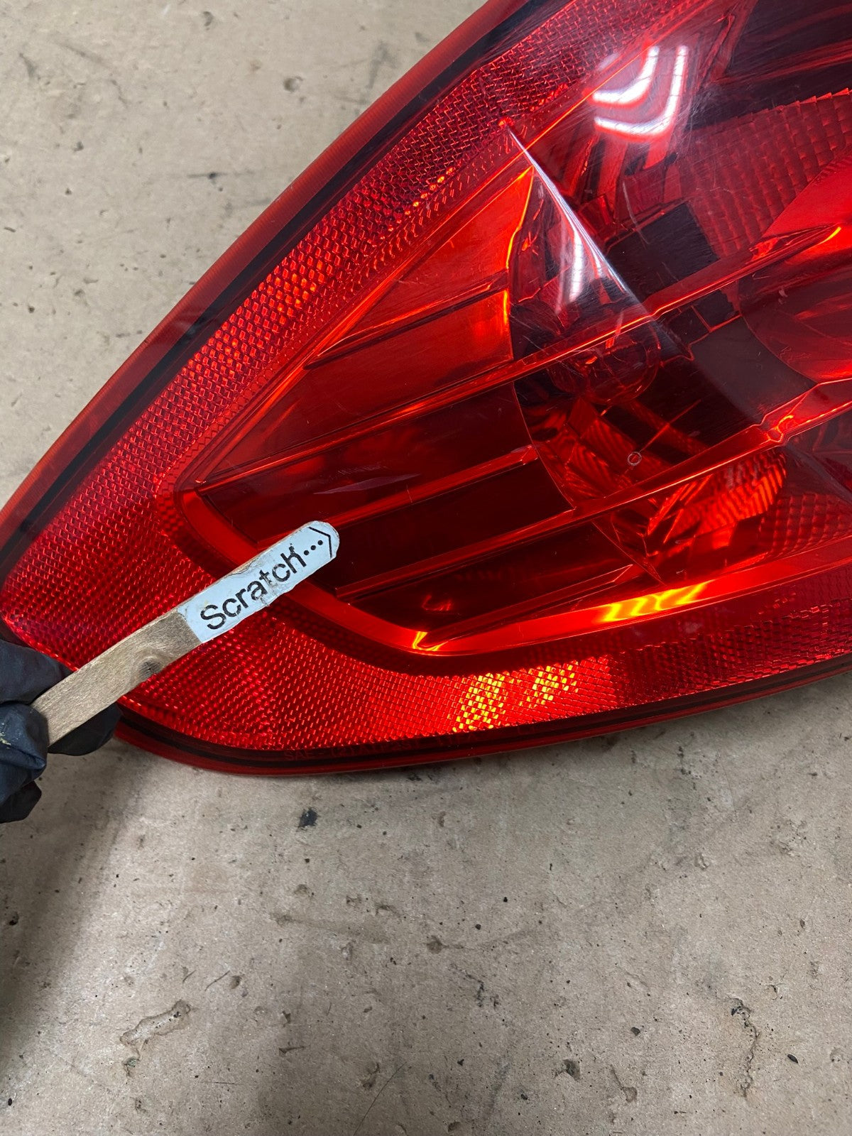 2011-2013 Ford Fiesta Sedan Left Driver LH Side Tail Light AG5299 LK3