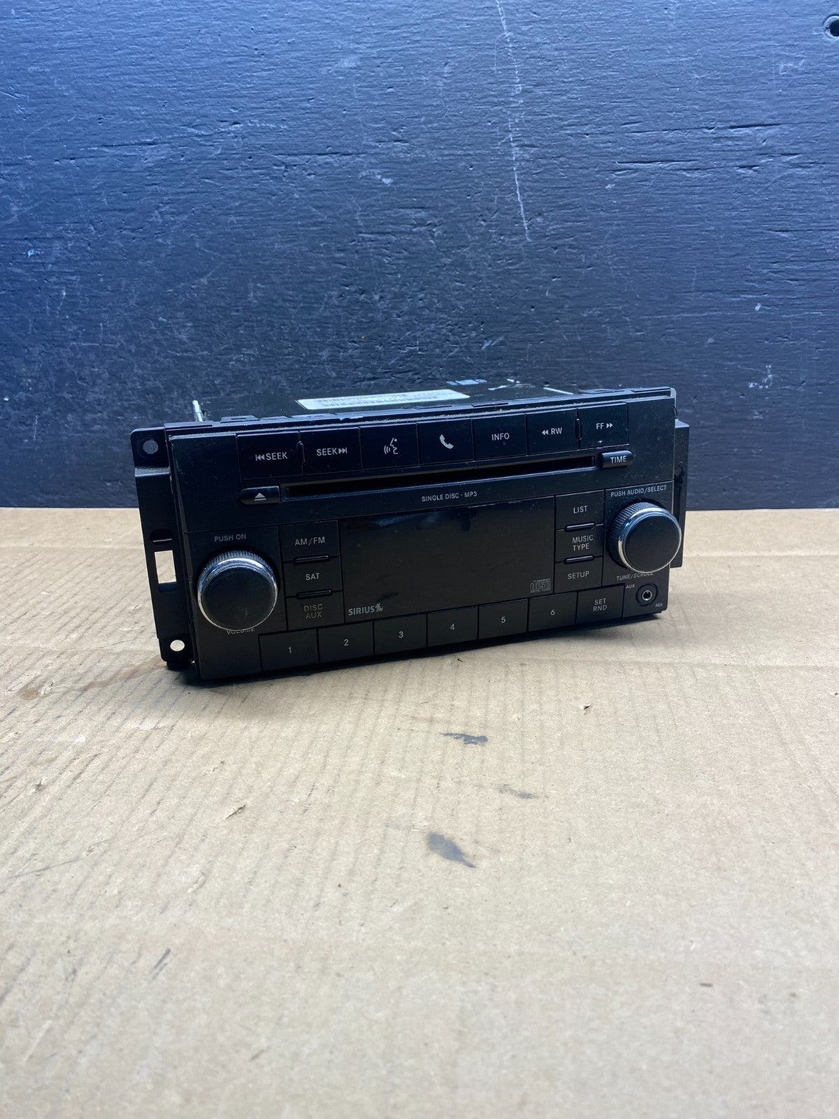 2007-2012 Chrysler Dodge Jeep Ram Radio CD MP3 AUX Receiver AD5052 DG0