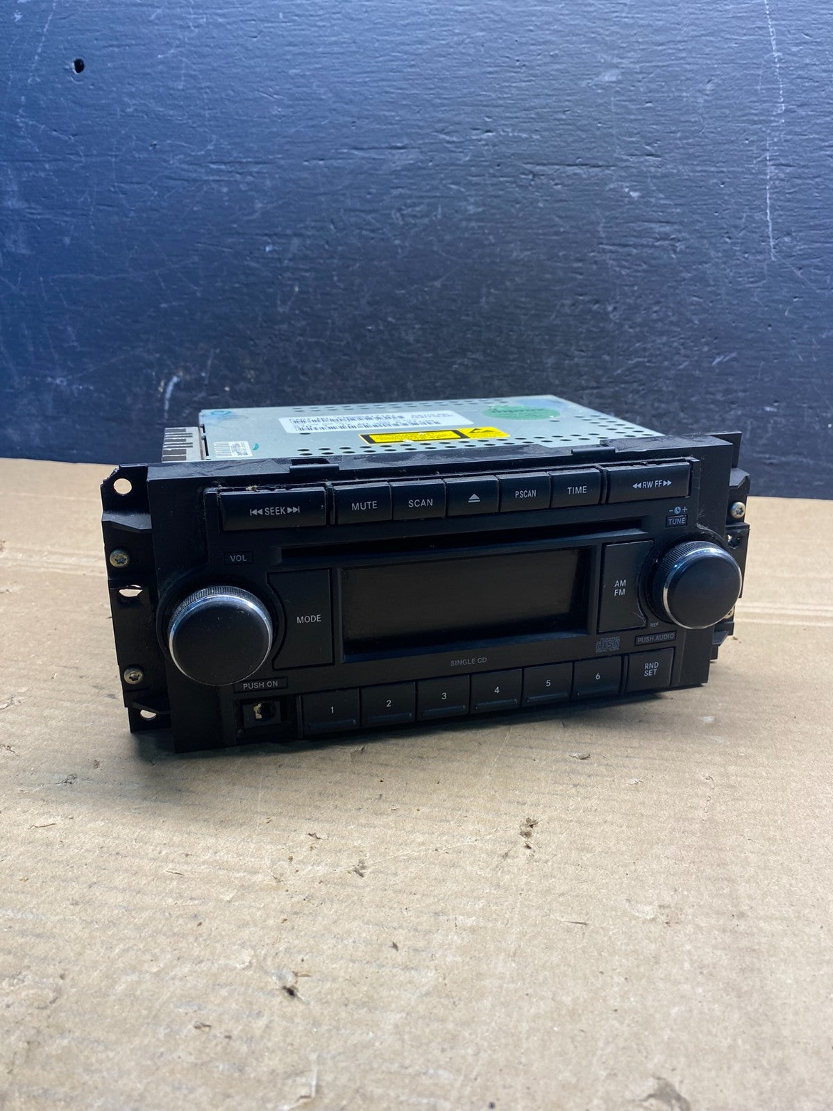 2005-2009 Chrysler Dodge Jeep Ram Radio CD MP3 Receiver AD4968 DG0