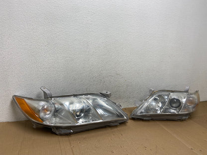 2007 2008 2009 Toyota Camry Left+Right Set Side Headlights AE8934 DW2