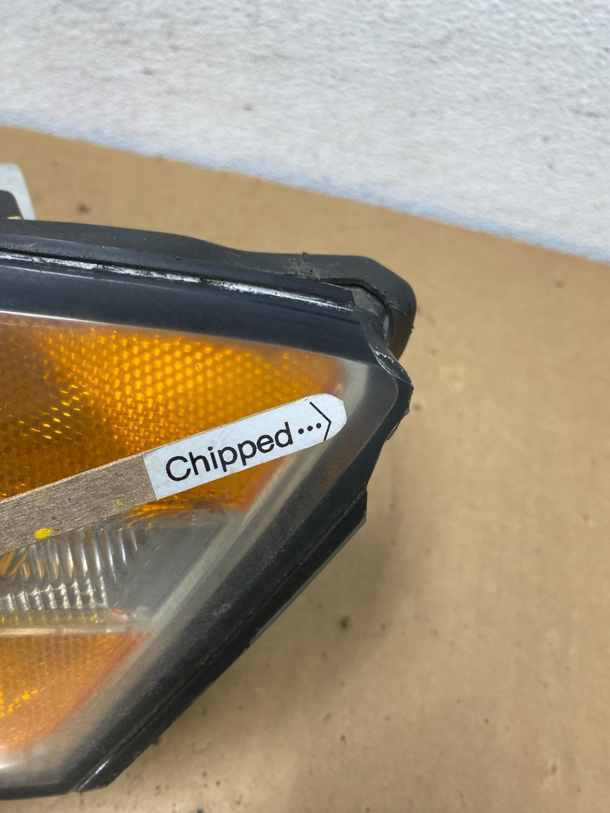2006 to 2007 Subaru Legacy Left Driver LH Side Black Headlight AD3756 DW6