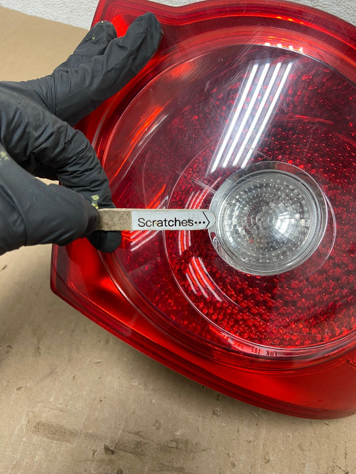 2005-2007 Volkswagen Jetta Sedan Left Driver Side Tail Light AD7684 LK3