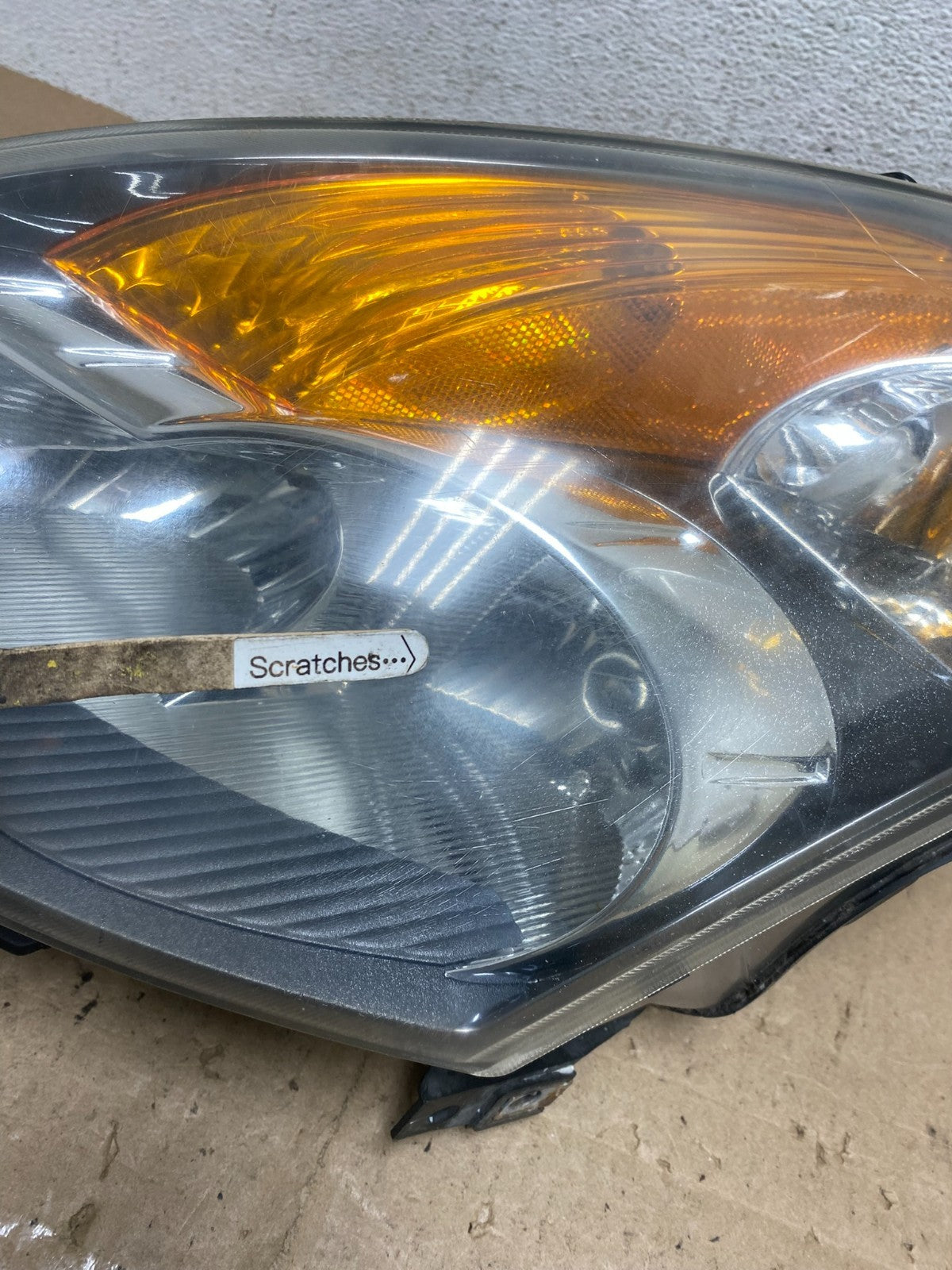 Sedan 2007 2008 2009 Nissan Altima Left Driver Headlight AE6133 DW3