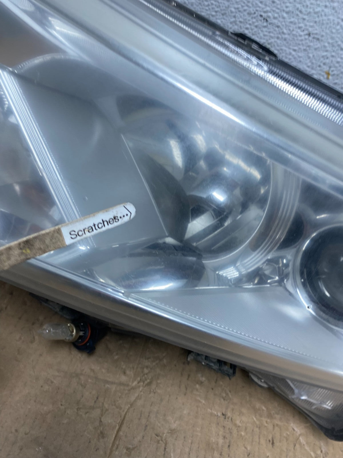 2012 to 2017 Nissan Quest Left Driver LH Side Headlight Halogen DEPO AD8081 DW3
