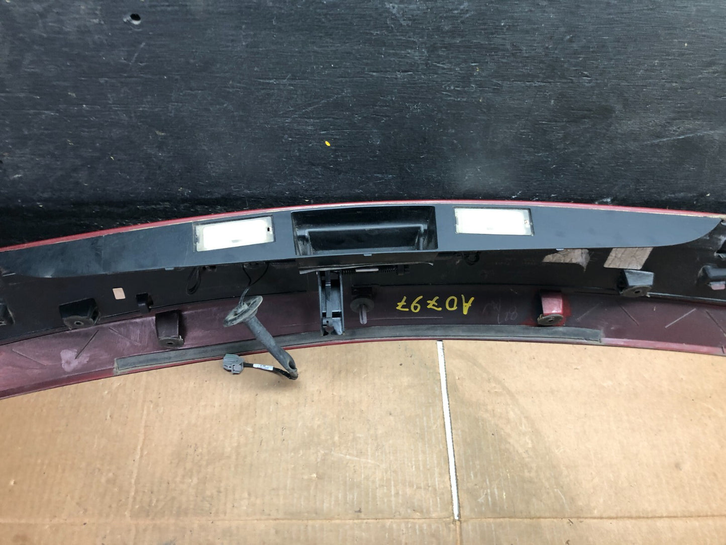 2011-2018 Dodge Grand Caravan Black Rear Tail Gate Trim Molding Panel OEM A07973