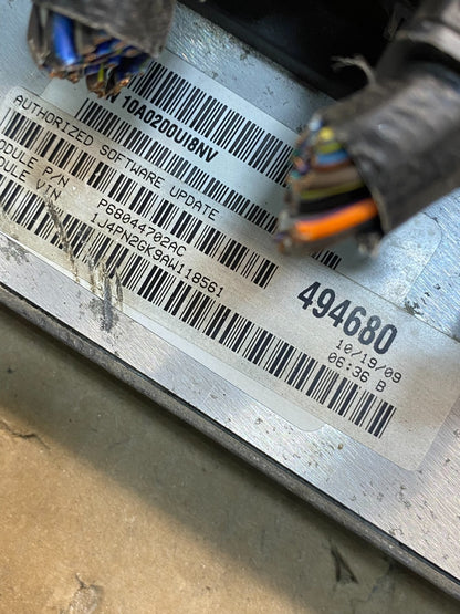 2010 Jeep Liberty Nitro 3.7L Engine Control Unit ECU ECM P68044702AC ai4972 DG2