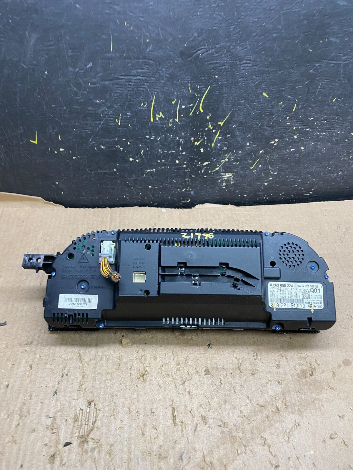 2007 - 2010 Mercedes W220 S430 S500 Instrument Cluster Speedometer Z1996  DG5