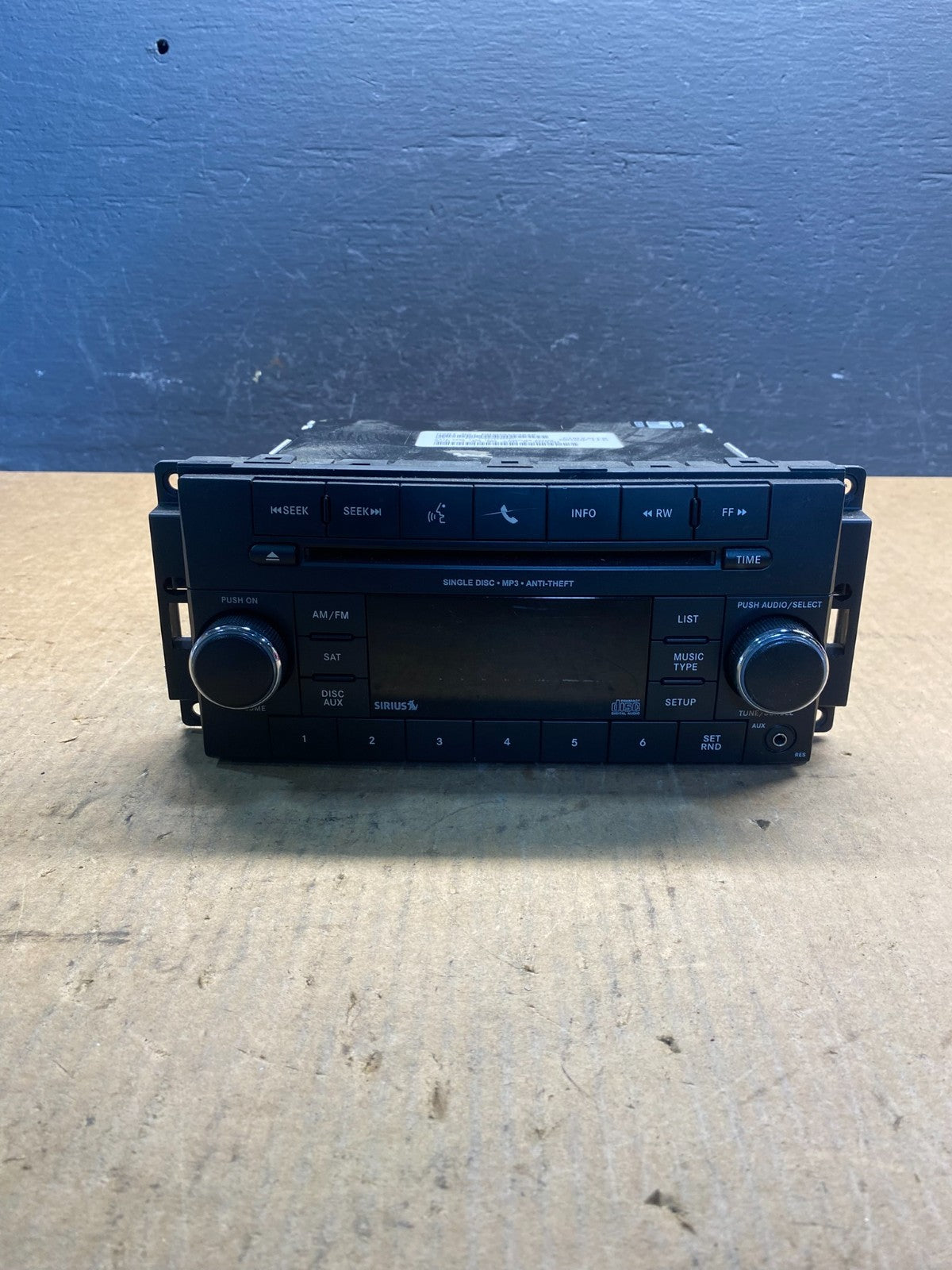 2005-2009 Chrysler Dodge Jeep Ram Radio CD MP3 Receiver AC6964 DG0