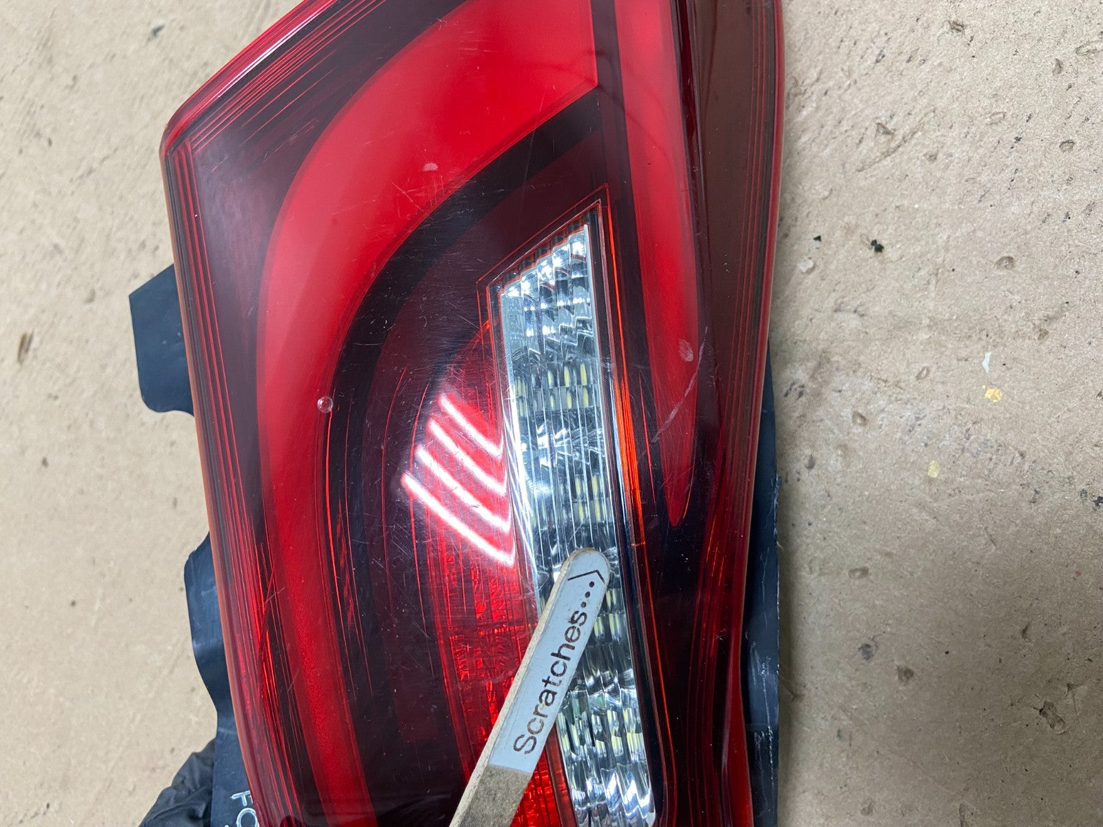 2015 to 2019 Infiniti Q70 Left Driver LH Side Inner Tail Light AF4985 DG3