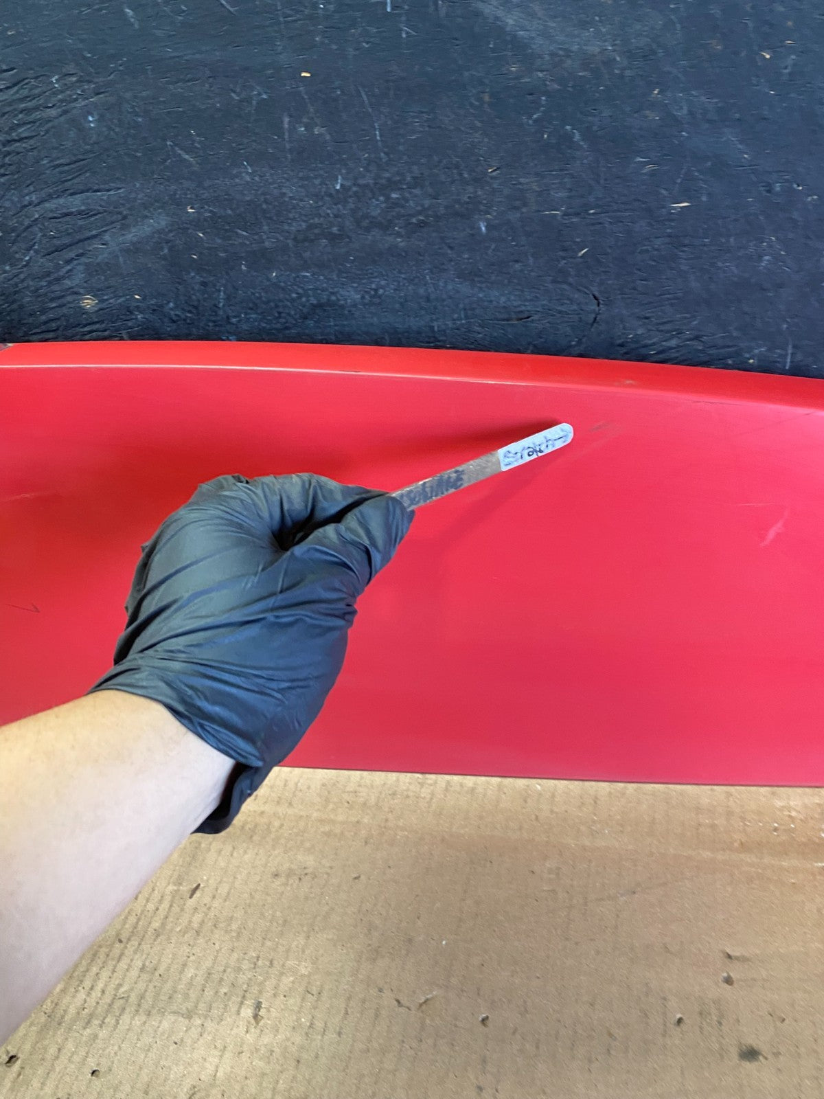 2011 to 2019 Dodge Grand Caravan Rear Upper Wing Spoiler W/Brake Light R5302 DG4