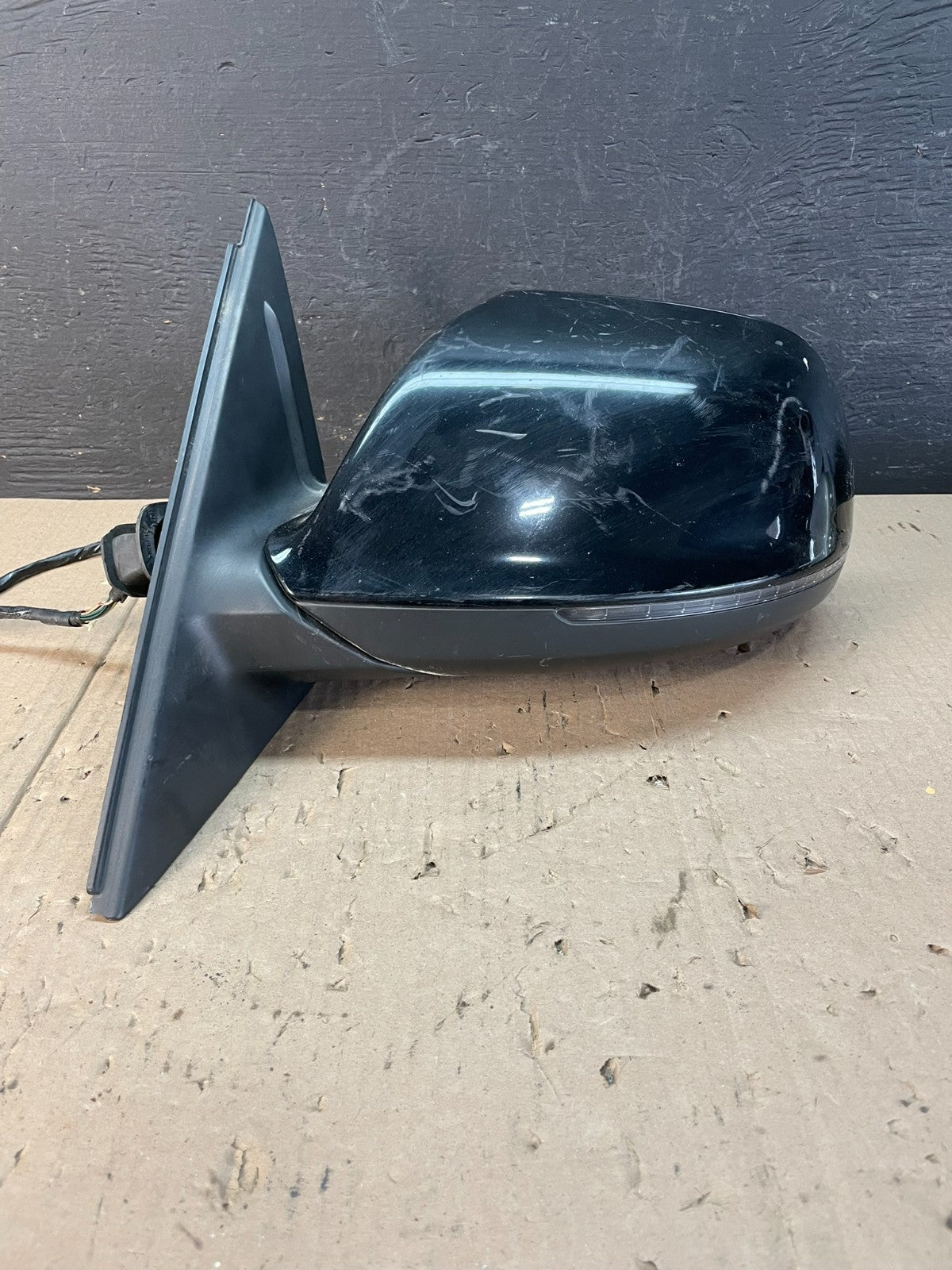 2009 to 2012 Audi Q5 Left Driver LH Side Door View Power Mirror AE0727 DW0