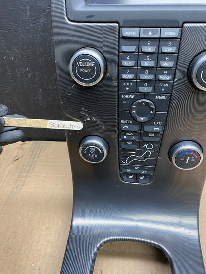 2006-2013 Volvo C70 Center Console Radio Control Panel Bezel OEM Z0008 DG1