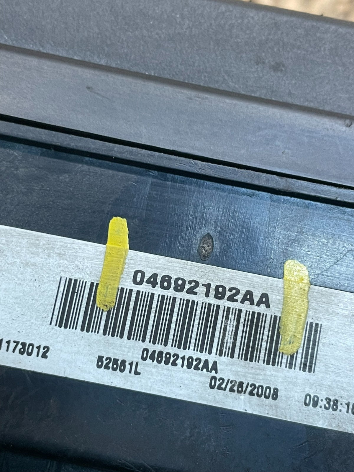 2008 Dodge Durango Multifunction Unit Module Fuse Box Body Control Oem u9161 DG7