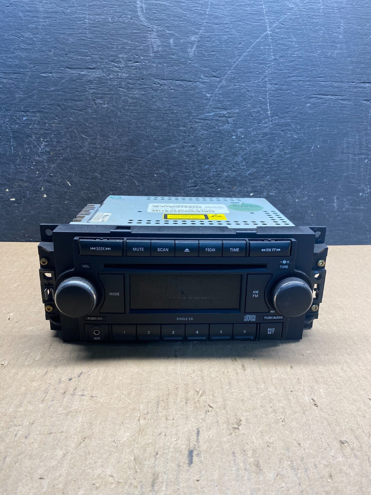 2005-2009 Chrysler Dodge Jeep Ram Radio CD MP3 AUX Receiver AG1891 DG0