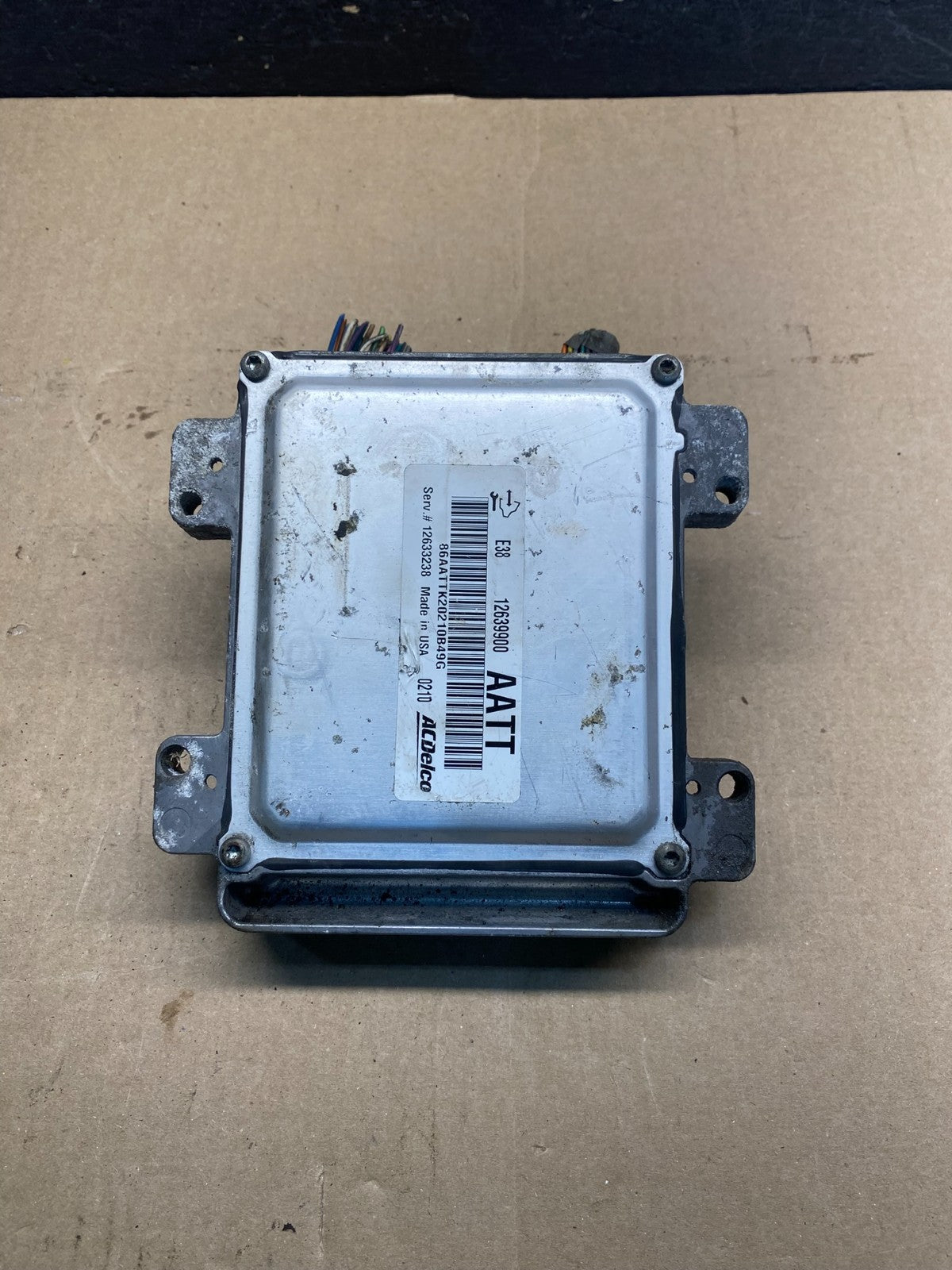 2010 to 2013 Chevrolet Silverado Yukon Engine Control Module ECM ECU AG4030 DG1