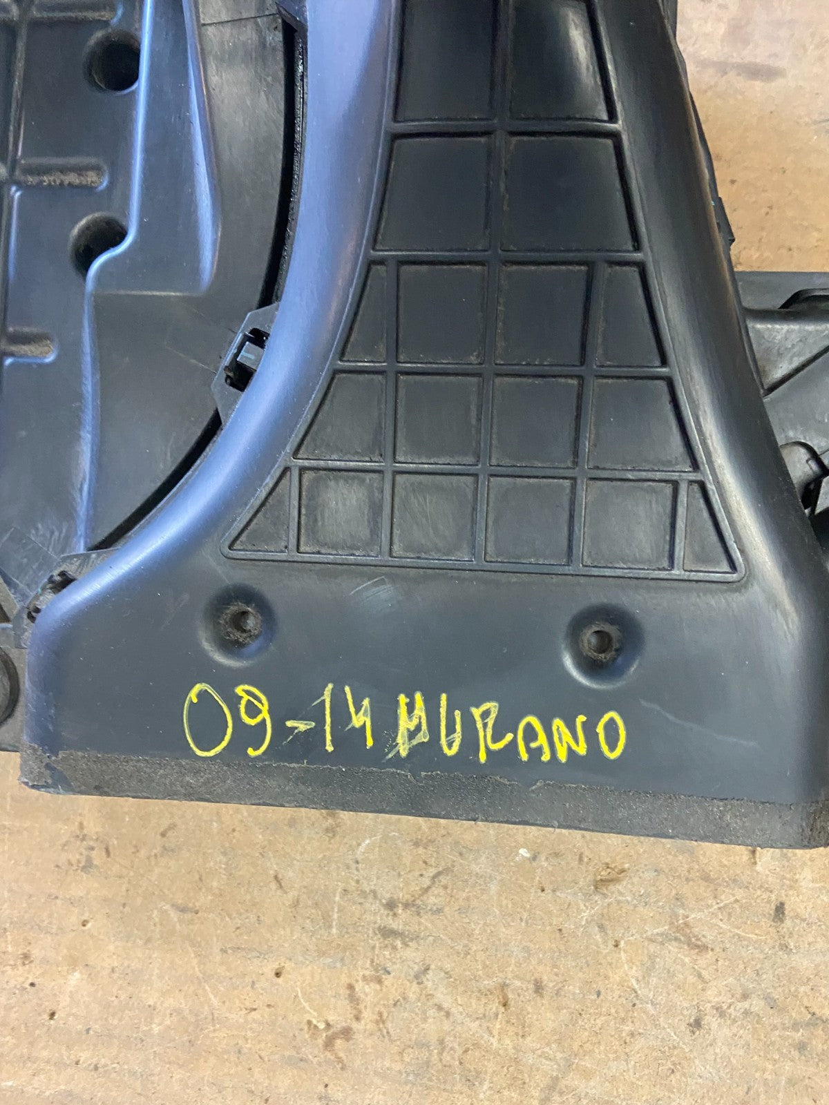 2009 to 2014 Nissan Murano Upper Air Intake Duct Oem AA9229 DG8