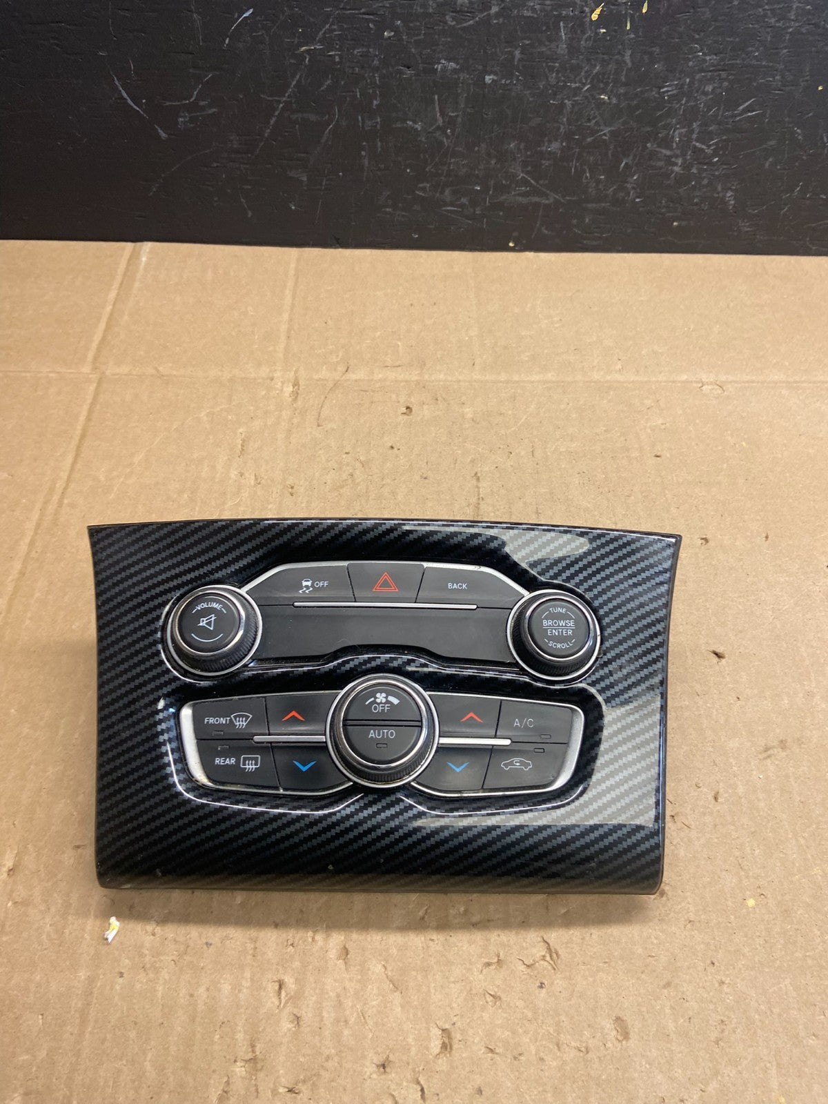 2017 to 2022 Dodge Charger Audio Climate Control Panel OEM AB94280