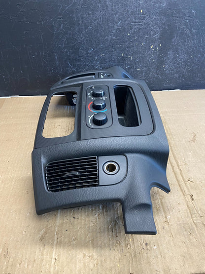 2002 to 2005 Dodge Ram Radio Climate Control Dash Air Vent Bezel Trim AE2052 DG1