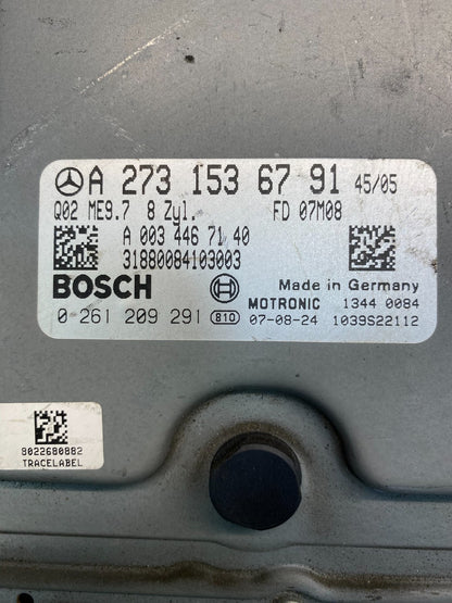 2007 to 2012 Mercedes GL450 ECM ECU Engine Control Module OEM aa7644 DG2