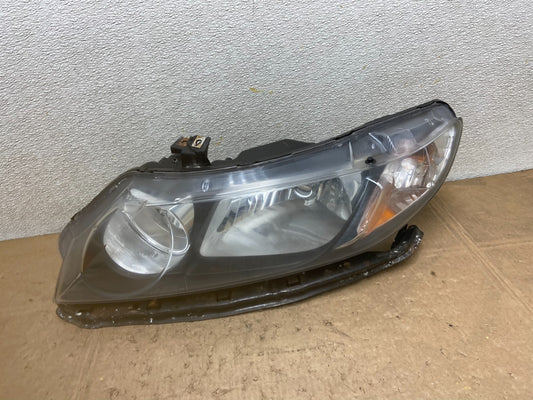 2009 2010 2011 Honda Civic Sedan Left Driver LH Headlight Halogen DEPO Y7191 DW0