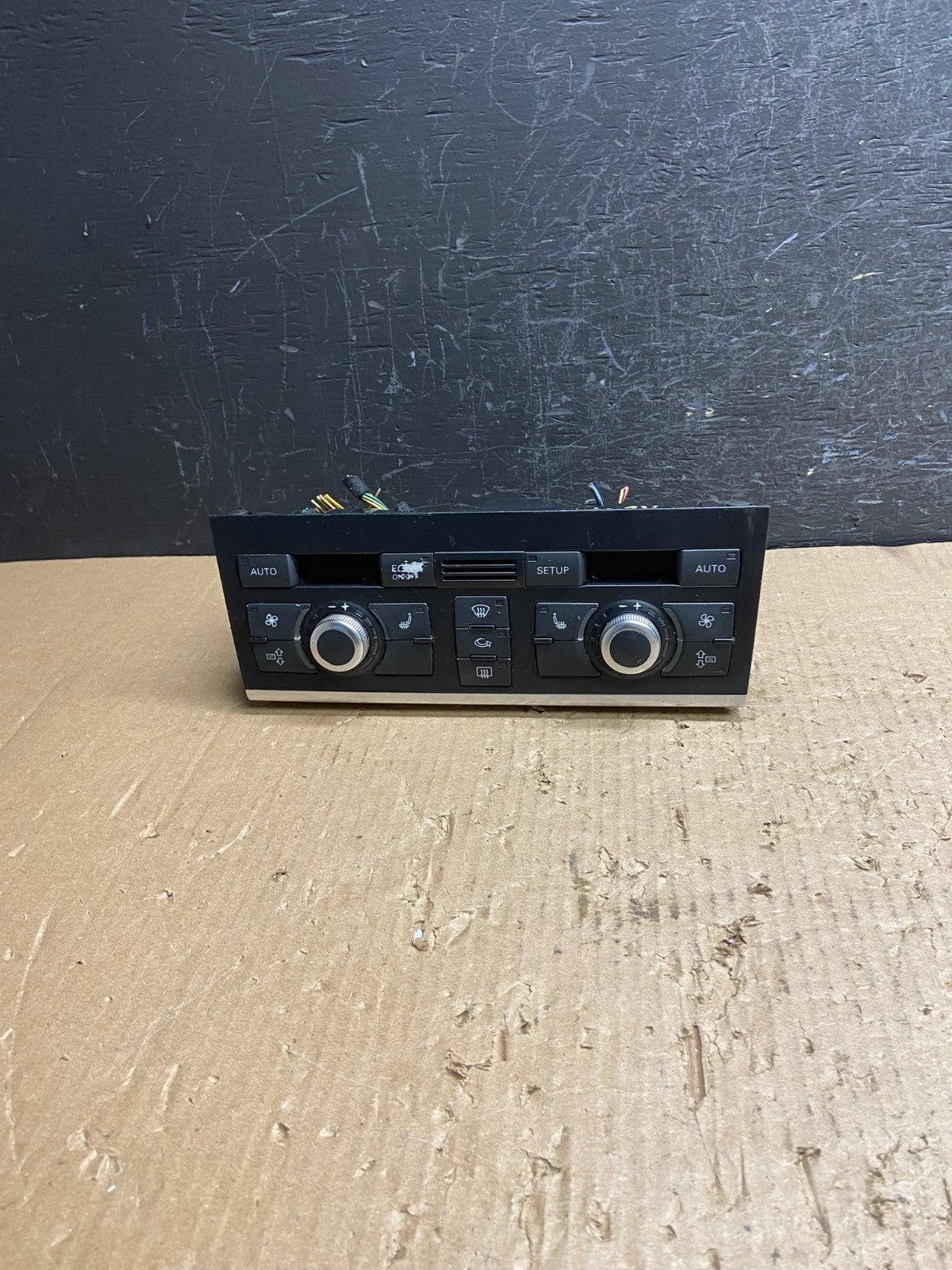 2007 - 2009 Audi Q7 Front Heater AC Dual Climate Control Panel ae4492 DG0