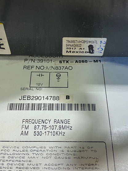 2010 to 2013 Acura Mdx Radio Stereo 6 CD Player Climate Control Pan OE AD4952 DG6