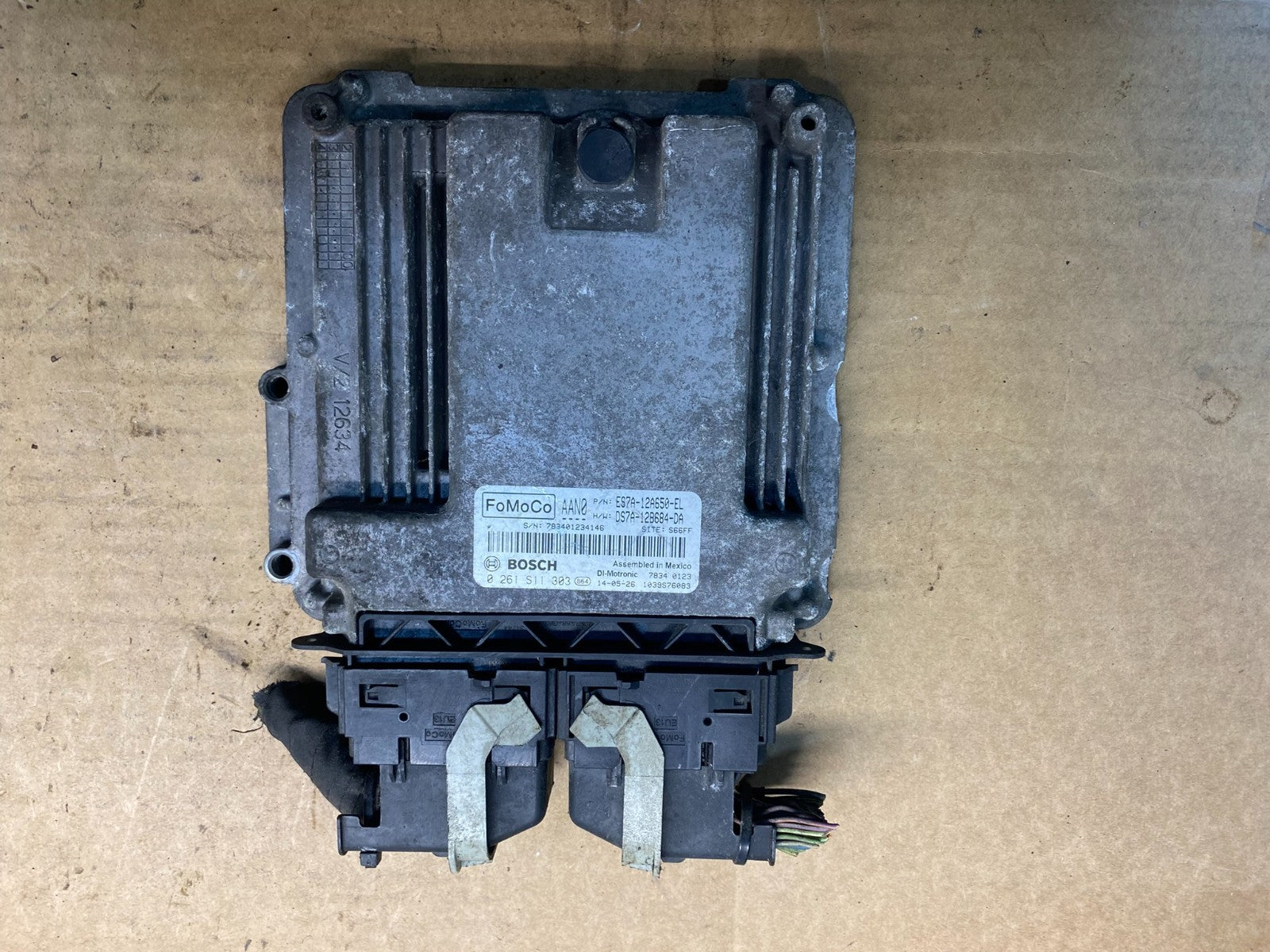 2014 2015 2016 Ford Fusion Engine Control Unit ECU Computer Module ad7491 DG0